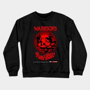 Warriors Hawaii Blk/Red Crewneck Sweatshirt